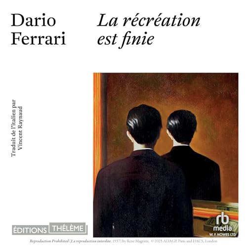 La Récréation est finie Audiolibro Por Dario Ferrari arte de portada