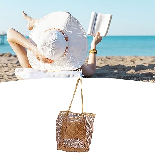 Bolsa de Viagem, Elegante Bolsa de Praia de Malha de Grande Capacidade de Secagem Rápida para Ativid