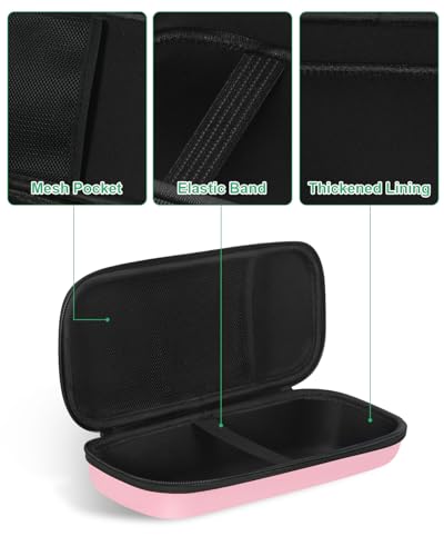 Image of Hard Stethoscope Case for 3M Littmann Classic III, Lightweight II S.E, Cardiology IV Diagnostic, MDF Acoustica Stethoscopes - Portable Stethoscope Carrying Case Pouch Bag for Nurse Accessories