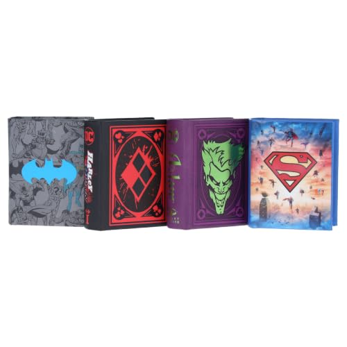 DC Comics Tiny Collection 4 Tiny Books Set (DC: Superman Tiny Book, DC Comics: The Wisdom of The Joker, DC: Harley Quinn & DC Comics: Villains of Gotham City) – vue 5