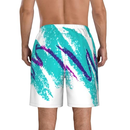 Mens Swim Trunks Quick Dry Board Shorts with Mesh Lining, Breathable Fit Beach Shorts Swimwear Bathing Suits3