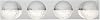 Artika Carat 15W Integrated LED Modern Vanity Light Fixture, Chrome Finish Ideal for Bathroom Lighting, 1500 Lumens 1500 Kelvin Made of Steel, No Bulb Required