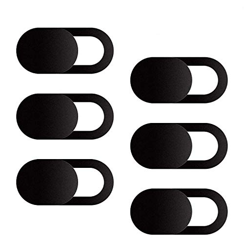 Ya en manzanajugosa.com: COOLOO Webcam Cover, [Pack de 6], Tapa Webcam Slider Diseño Ultra Fino Compatible PC, MacBook Pro, iMac, Ordenador, iPad, Smartphoney Más, Strong, Adhensive, Proteger, Su Privacidad y Seguridad