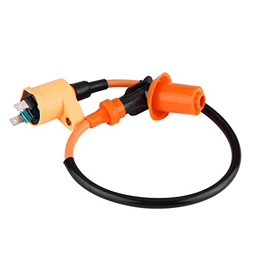 ANKROYU Bobina de ignição, bobina de ignição de macaco de 12 V, bobina de ignição para GY6 50 CC 125