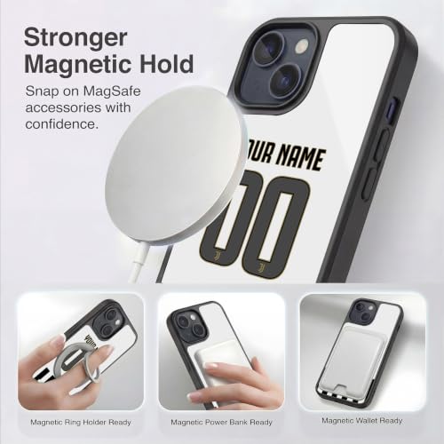 Coque Gel Renforcée iPhone 13 Juventus Protection Militaire - 5
