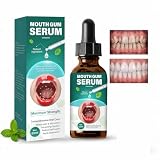 Zahnfleischrückgang, Tropfen gegen Zahnfleischrückgang & Mundgeruch, Für dauerhaft frischen Atem & intensive Pflege, 60ml (1er Pack)