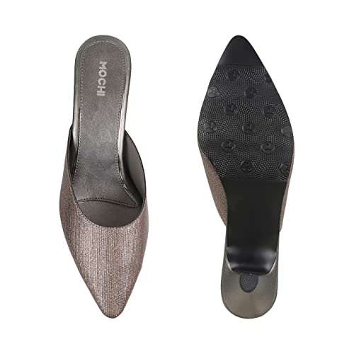 Mochi Women Synthetic Slip Ons, (31-5068)