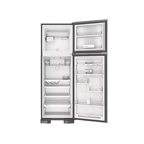 Geladeira Brastemp Frost Free Duplex 400 litros cor Inox com Espaço Adapt 220V