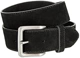Square Buckle Casual Jean Suede Leather Belt for MenMulitple Colors Available