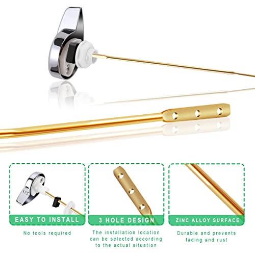 Pdfans Side Mount Toilet Tank Flush Lever Handle For Toilets #TOP1