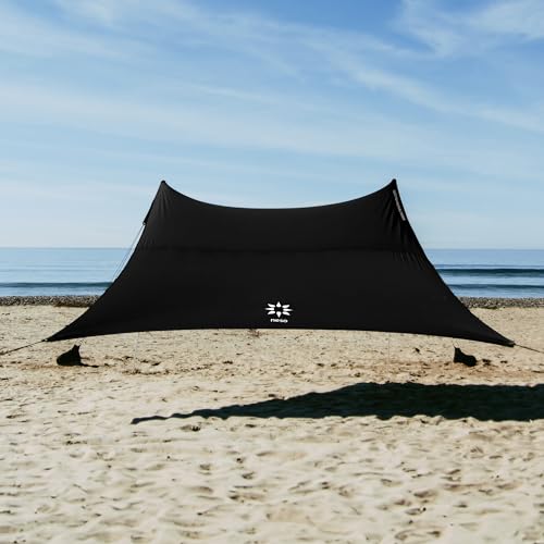 Neso Gigante Portable Beach Tent Sun Shelter - Lightweight Beach Shade Canopy - Easy Setup for...
