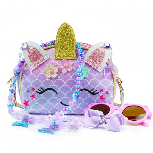 Birthday Gifts for 3 4 5 6 7 8 Year Old Girls Gifts for Kids Teen Girls Mermaid Girls Purse Kids Toddler Purse