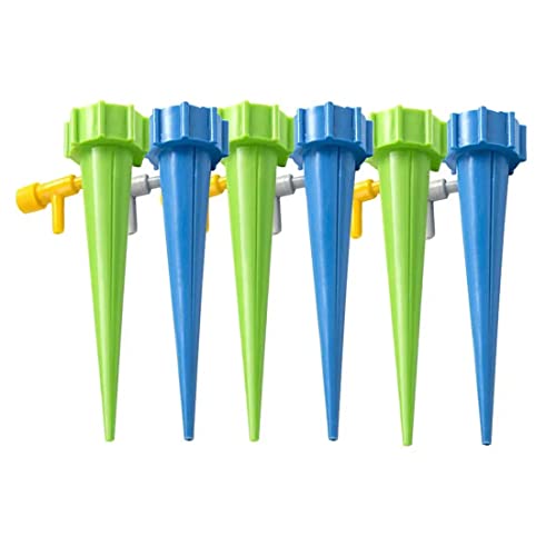 WEIESCIE 6pcs Riego Goteo para Botella Dispositivo de riego por Goteo automático Irrigación para Bonsáis Exterior Interior Irrigación para Jardín Bonsáis Cover