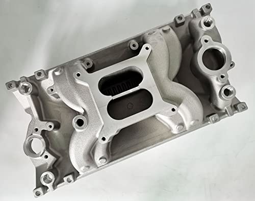 Aluminum Stain SBC Small Block Chevy Vortec Air Gap Intake Manifold 350 1996-up 1500-6500 RPM DM-3502H 0