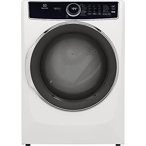 Electrolux 8 cu. ft. White Front Load Perfect Steam Gas Dryer with LuxCare Dry and Instant Refresh ELFG7537AW
