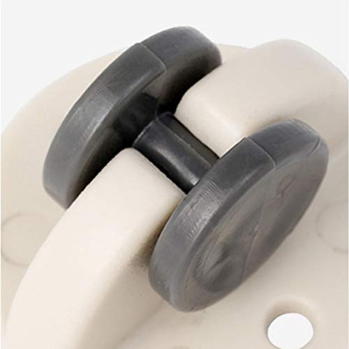 Rodas giratórias de móveis #N/A com 4 peças, polias de caixa de armazenamento, rodas fixas de rolage