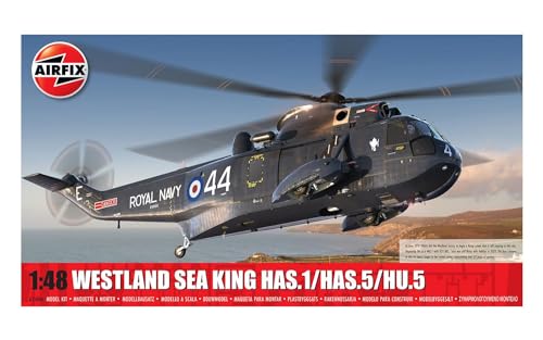 Airfix Westland Sea King HAS.1 / HAS.5 / HU.5 1:48 Royal Navy Helicopter Plastic Model Kit A11006