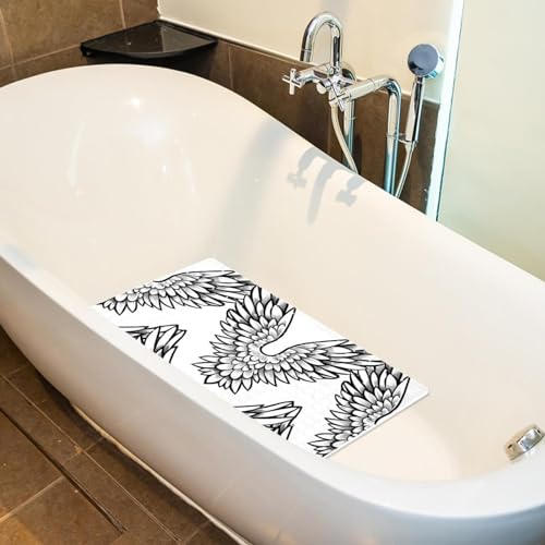 Alfombrilla de baño antideslizante con ventosas de PVC y secado rápido 6