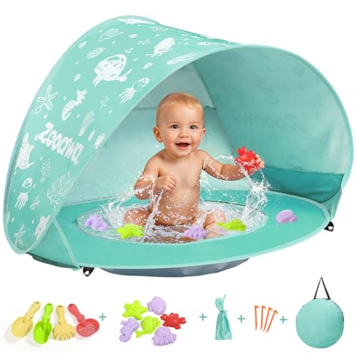 Sombrillas Playa Pequeña Marca Zooawa