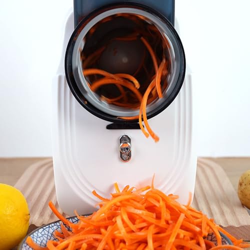 Cortadora automática eléctrica de verduras con 4 accesorios intercambiables miniatura 6