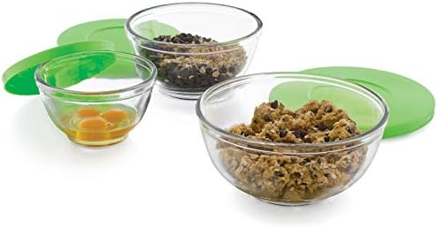 Libbey Baker's Basics Glass Mixing Bowl Set - Thumbnail 4