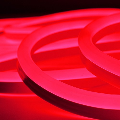 VIDOO 2M 2835Flexible Neon Seil Streifen Licht Xmas Outdoor wasserdicht 110V-Reines Weiß