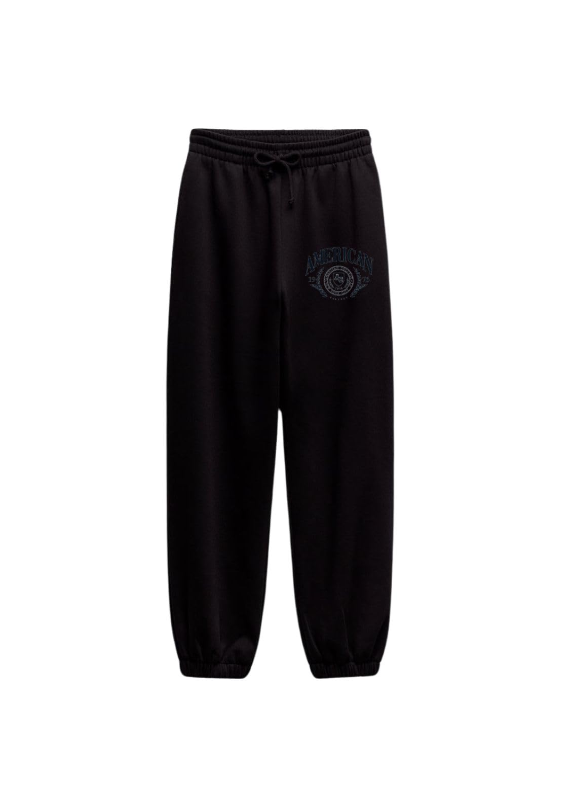 AMERICAN COLLEGE Kinder-Jogging-Hose Schwarz