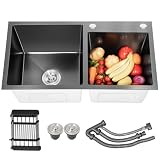 Spazio di lavoro compatto per la cucina: questo innovativo design del fondo del lavello massimizza lo spazio sul piano di lavoro nelle cucine occupate e si integra perfettamente con il piano di lavoro. Caratterizzata da un binario a strato singolo e da un telaio a parete, questa configurazione consente agli accessori integrati di scivolare senza sforzo, migliorando comodità ed efficienza nelle attività quotidiane. Perfetto per cucine moderne!