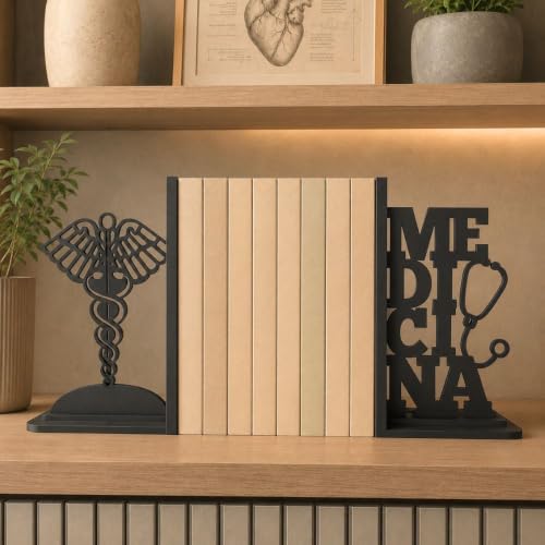 Aparador de Livros Medicina Woodecora