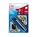 Produktbild Prym 390332 Nähfrei-Druckknopf Anorak Messing 12 mm goldfarbig, Metal