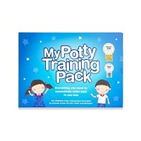 My Potty Training Pack - Toddler Toilet Training Programme with Reward Chart, Stickers, DVD and Book for Kids