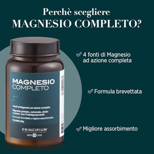 Bios Line - Bios Line Principium Magnesio Completo In Polvere - 200 G - 4