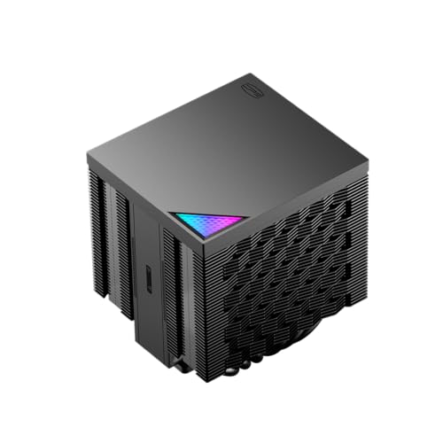 PCCOOLER Dual Tower CPU Air Cooler, 6 Heat Pipes, Dual PWM Fans, High Performance Cooling for Intel LGA1700/1200/115X & AMD AM5/AM4, Quiet & Easy Installation(RZ620 MX)