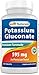 Best Naturals Potassium Gluconate Supplement 595 Mg Tablet, 250 Count