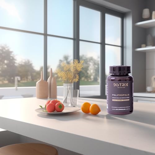 Própolis Verde PoliPropolis 15mg - 60 Cápsulas | Própolis Verde em Cápsulas | Sem Álcool - Distrix N