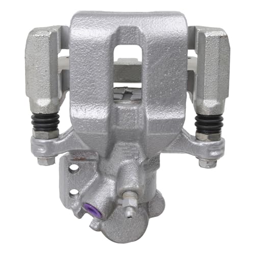 Image of Detroit Axle - Rear Right Brake Caliper for 2007-2013 Suzuki SX4, Passenger Side Disc Brake Caliper with Bracket 2008 2009 2010 2011 2012 Replacement