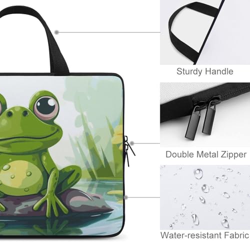 Housse ordinateur portable grenouille antichoc pochette étanche - 3