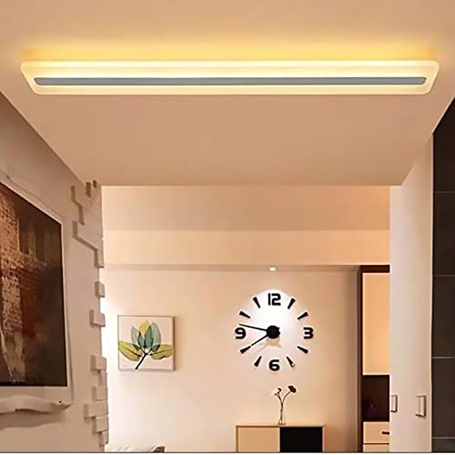 Ventilateurs de plafond modernes avec plafonnier LED 45W et télécommande - 8