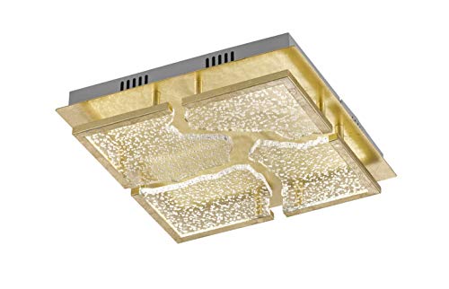 Preisvergleich Produktbild Fischer&Honsel Elay Deckenleuchte, Metall, 4.5 W, blattgoldfarben