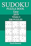 300 Easy Sudoku Puzzle Book 2019