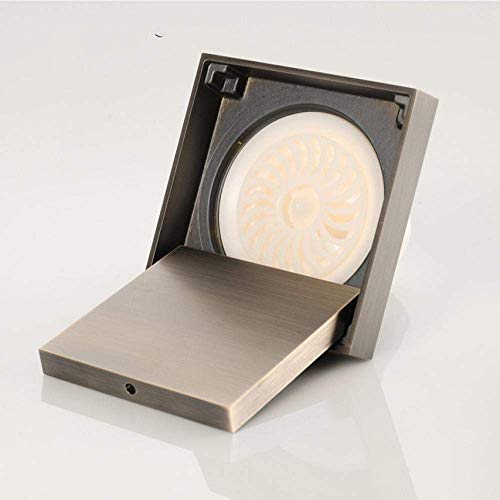 Vierkante Afvoer Badkamer Vloer Cover Stopper Bad Douche Afvoer Zeef Badkamer Douche Afvoerputje - Image 4