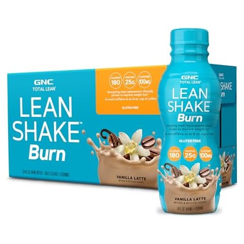 GNC Total Lean Shake Burn Protein Shake Cover