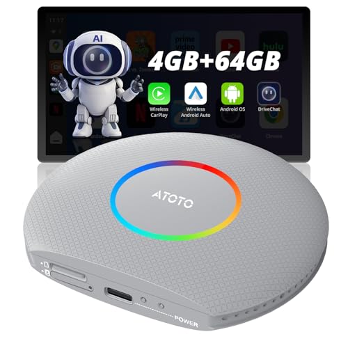 yrr.さん専用　ATOTO CB6 AI Box CarPlay Andr ATOTOZONE CB6 CarPlay AI Box & Android AI Box, Wireless CarPlay