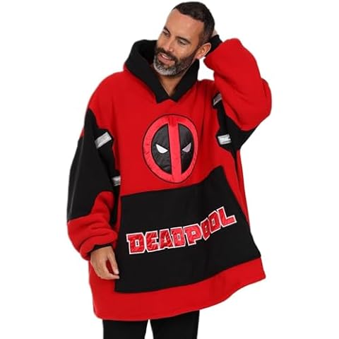 Marvel Deadpool Fully Lined Fleece Hoodie Cover