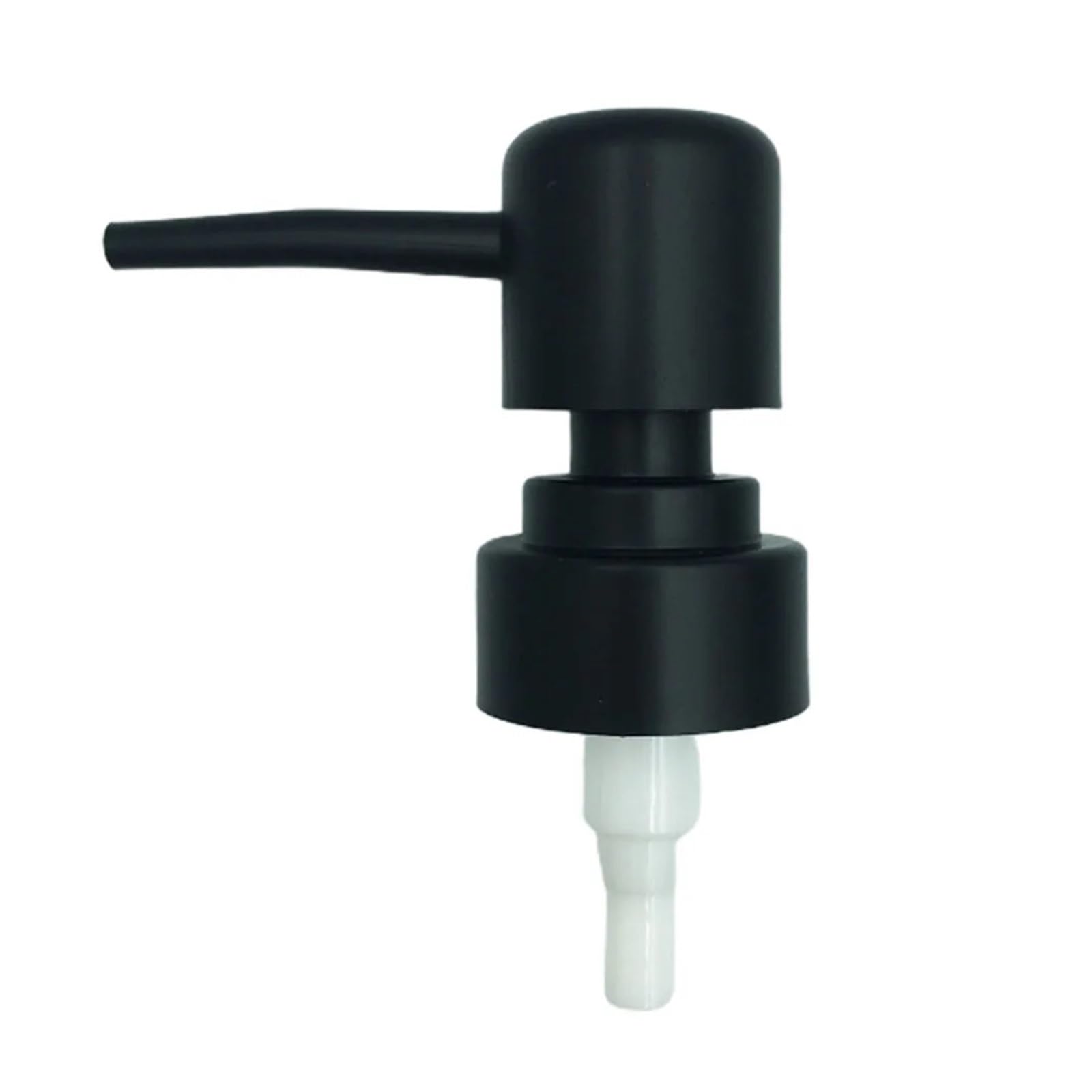 Soap Dispenser Pump Head, Replacement Nozzle for Soap Shampoo Bottle(Matte Black)