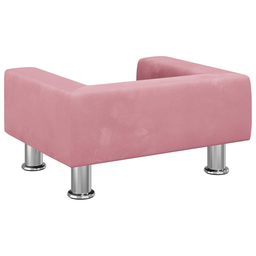 Cuccia per cani rosa, 50 x 40 x 26,5 cm, in velluto con memory foam, antiscivolo e rimovibile, morbido cuscino per animali domestici, simile a un cestino, delicato sulle articolazioni, per