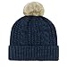 47 Women's Navy Houston Texans Meeko Cuffed Knit Hat with Pom