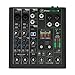 Mackie ProFX6v3+ 6-Channel Bluetooth Analog Mixer with Enhanced FX, Bundle with TAPH100 Headphones and 2x 25' 3-Pin XLR Microphone Cable