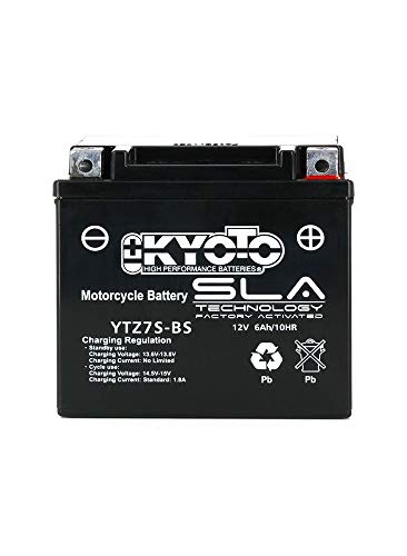 Larghezza: 70 Batteria pronta all\'uso per Honda CB 600 F Hornet 2002/2002