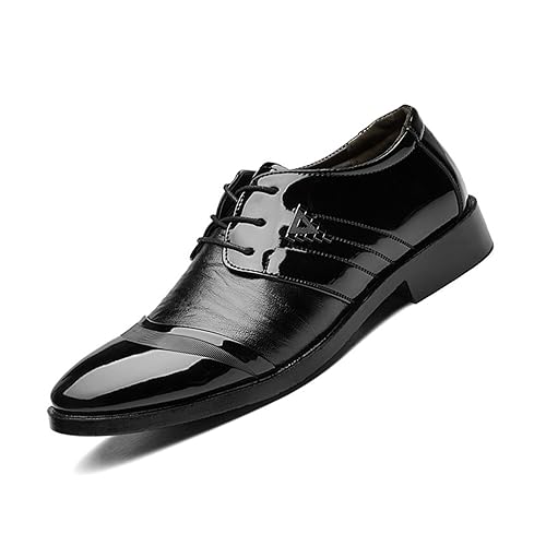 Men's Dress Shoes Lace-ups Oxfords Shoes Formal Business Wedding Brogues Derby Shoes for Men